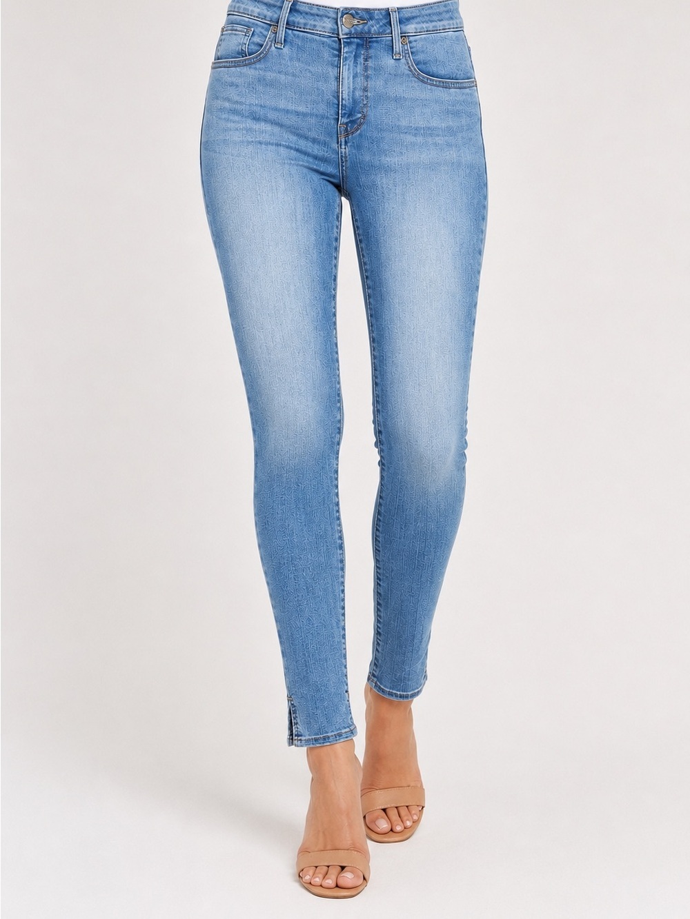 NYDJ Ami Lift Tuck Jeans Size 12 Light Wash Skinny (See more photos)